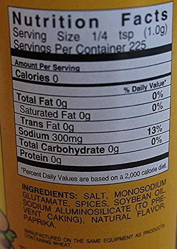 ANDY'S SEASONED SALT 8 OZ JAR - Image 2