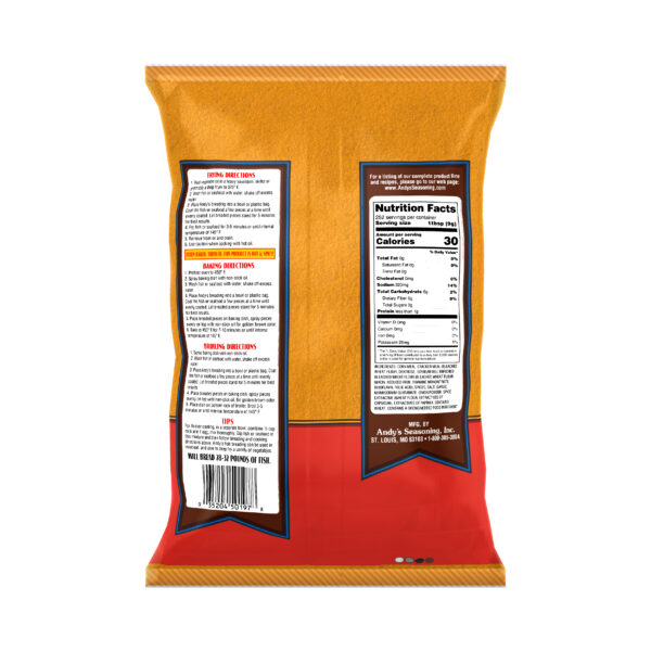 ANDY'S CAJUN FISH BREADING 5 LB BAG - Image 2