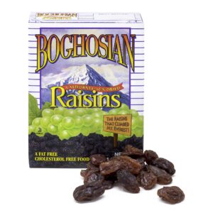 BOGHOSIAN SELECT NATURAL RAISINS 1.5 OZ BOXES