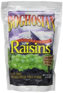 BOGHOSIAN SELECT NATURAL RAISINS 2 LB BAG