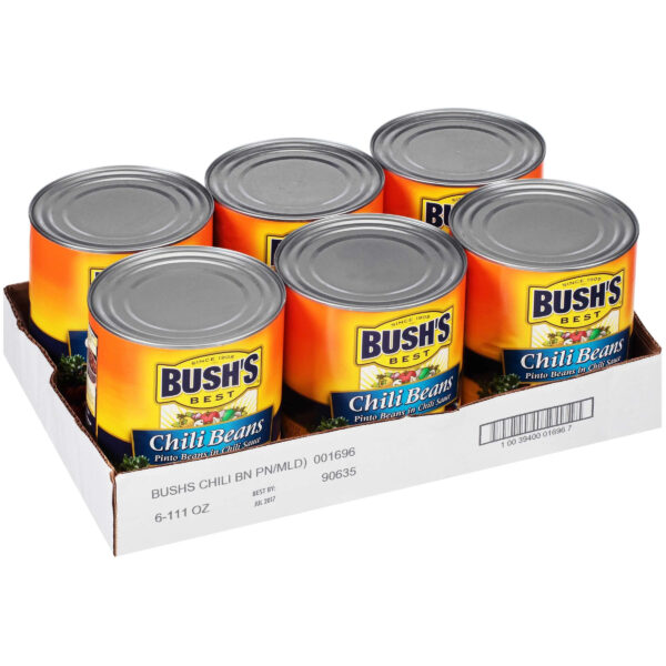 BUSH'S BEST CHILI BEANS #10 CAN - Image 2