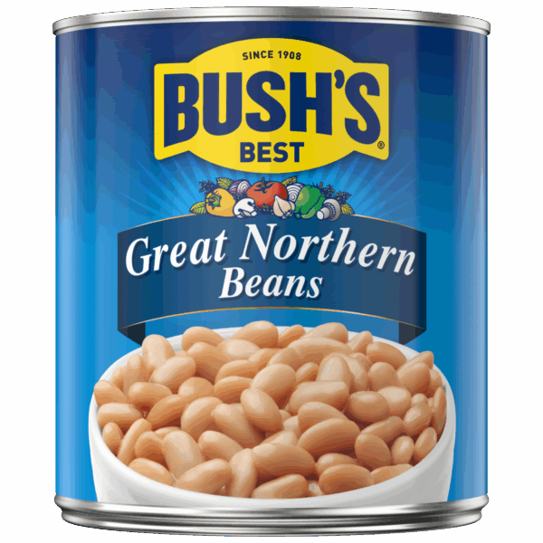 BUSH'S BEST GREAT NORTHERN BEANS #10 CAN