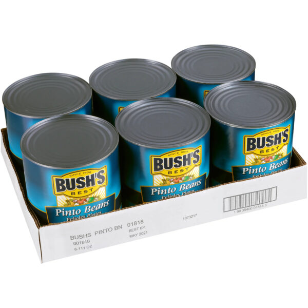 BUSH'S PINTO BEANS #10 CAN - Image 2