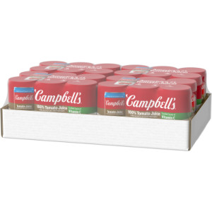 CAMPBELL'S 100% TOMATO JUICE 5.5 OZ CAN (6 PACK) - Image 2