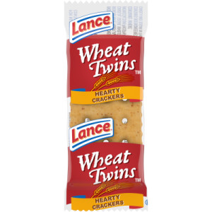 LANCE WHEAT CRACKERS, WHEAT TWINS SINGLE SERVE, 500 COUNT