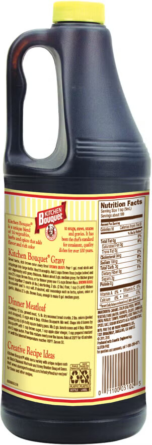 KITCHEN BOUQUET BROWNING & SEASONING SAUCE 1 QUART JUG - Image 2