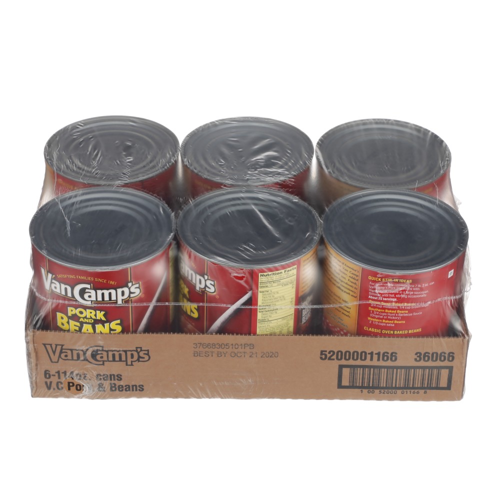 VAN CAMP'S PORK & BEANS 114 OZ CAN - Image 2