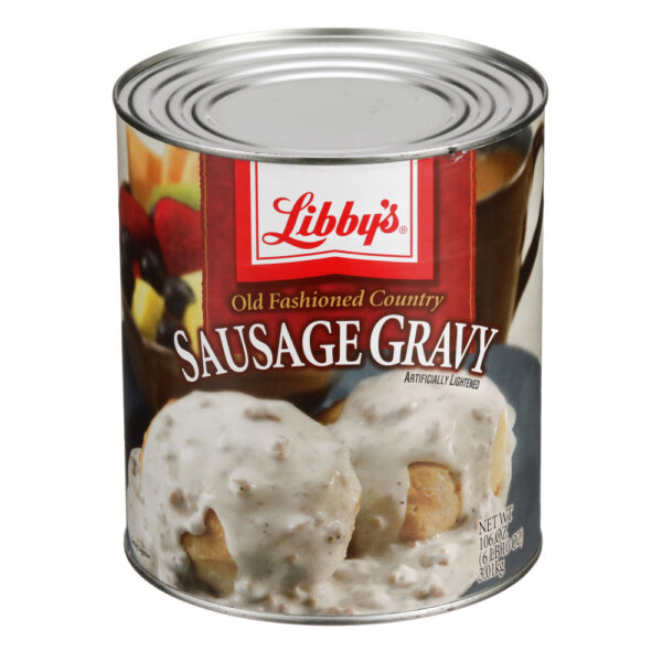 LIBBY'S OLD FASHION SAUSAGE GRAVY 106 OZ CAN