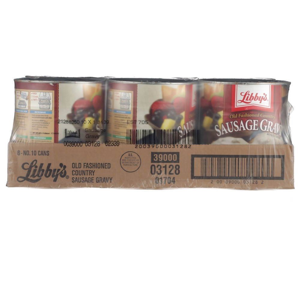 LIBBY'S OLD FASHION SAUSAGE GRAVY 106 OZ CAN - Image 3