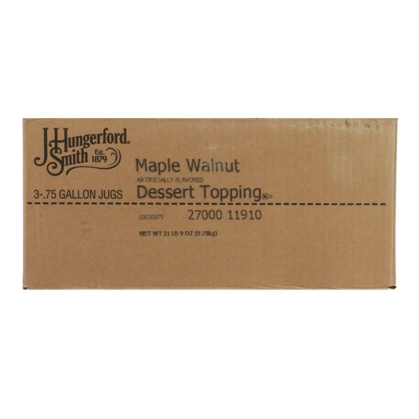 J. HUNGERFORD SMITH MAPLE WALNUT SUNDAE DESSERT TOPPING 115 OZ WIDE-MOUTH JUG - Image 3