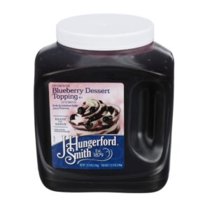 J. HUNGERFORD SMITH BLUEBERRY DESSERT TOPPING 122 OZ WIDE-MOUTH JUG