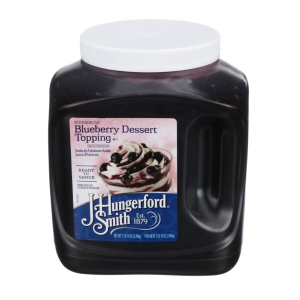 J. HUNGERFORD SMITH BLUEBERRY DESSERT TOPPING 122 OZ WIDE-MOUTH JUG