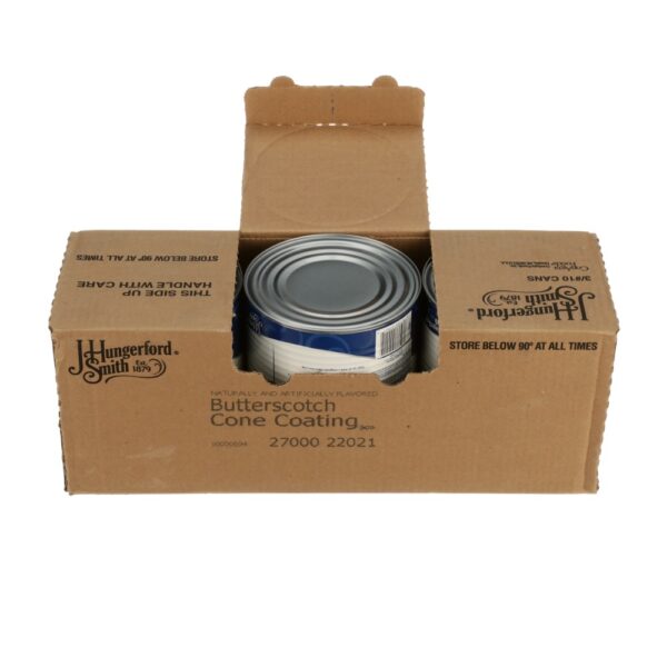 J. HUNGERFORD SMITH BUTTERSCOTCH CONE COATING 110 OZ CAN - Image 2