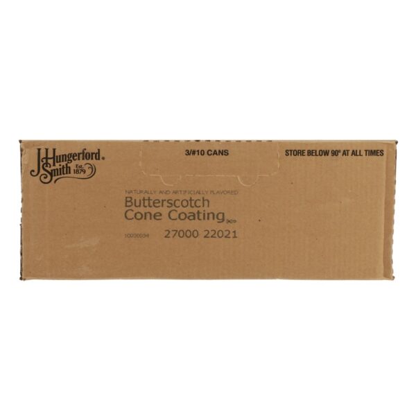 J. HUNGERFORD SMITH BUTTERSCOTCH CONE COATING 110 OZ CAN - Image 3