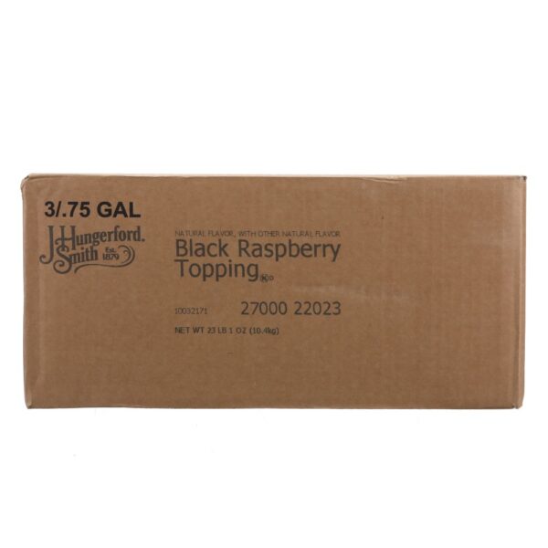 J. HUNGERFORD SMITH BLACK RASPBERRY DESSERT TOPPING 123 OZ WIDE-MOUTH JUG - Image 3