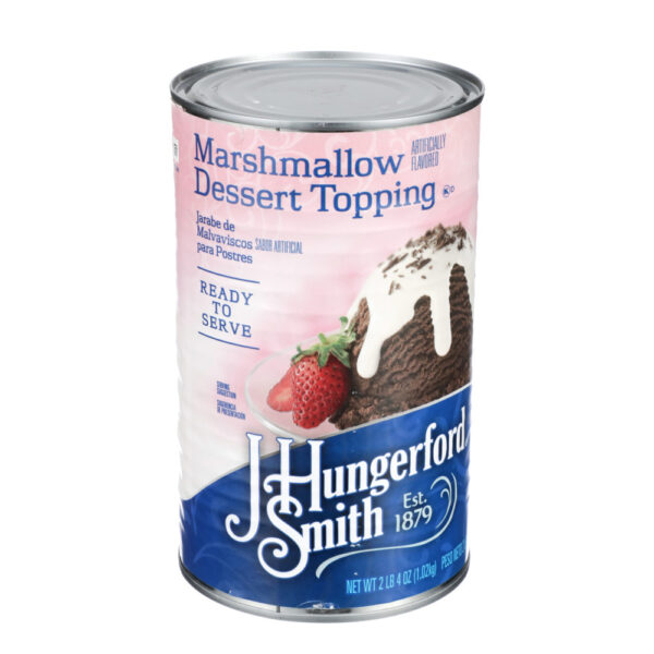 J. HUNGERFORD SMITH MARSHMALLOW DESSERT TOPPING 36 OZ