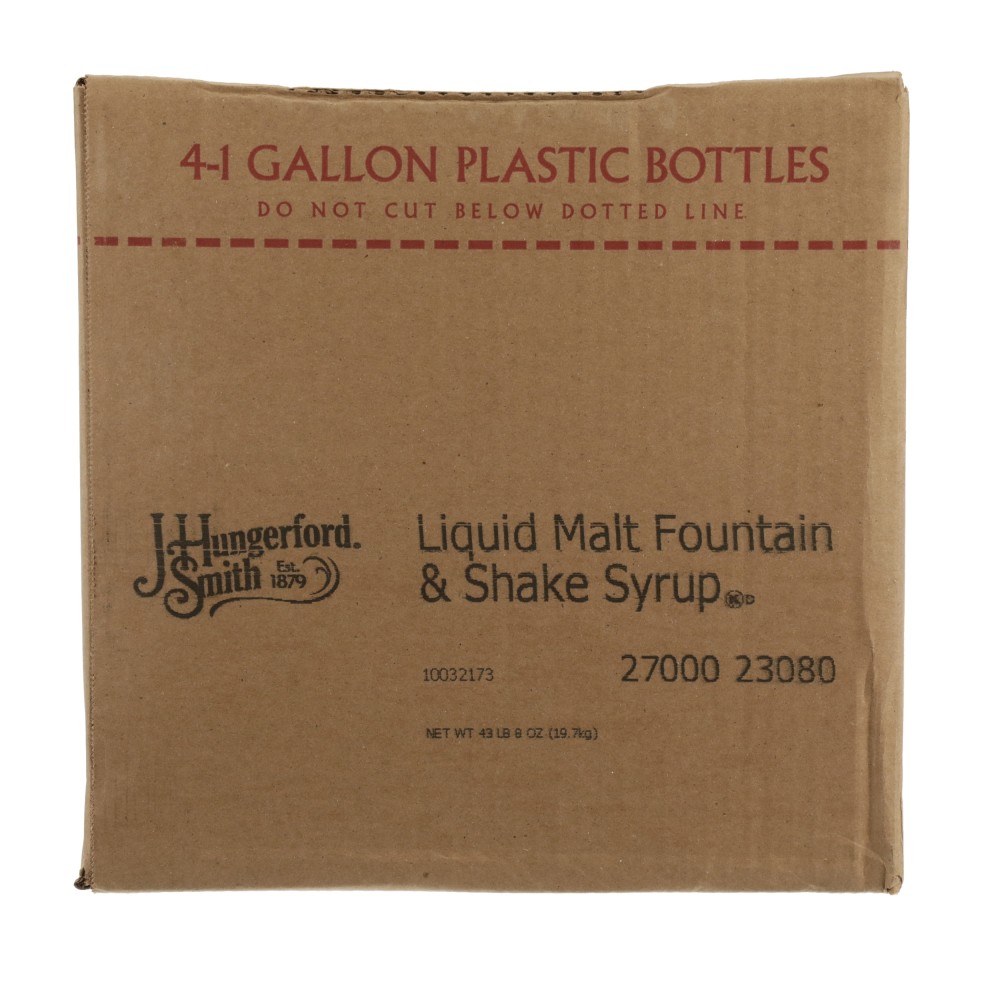 J. HUNGERFORD SMITH LIQUID MALT FOUNTAIN & SHAKE SYRUP 11 GALLON JUG - Image 3