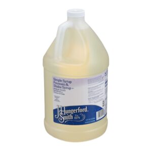 J. HUNGERFORD SMITH SIMPLE SYRUP & FOUNTAIN SHAKE SYRUP 1 GALLON JUG