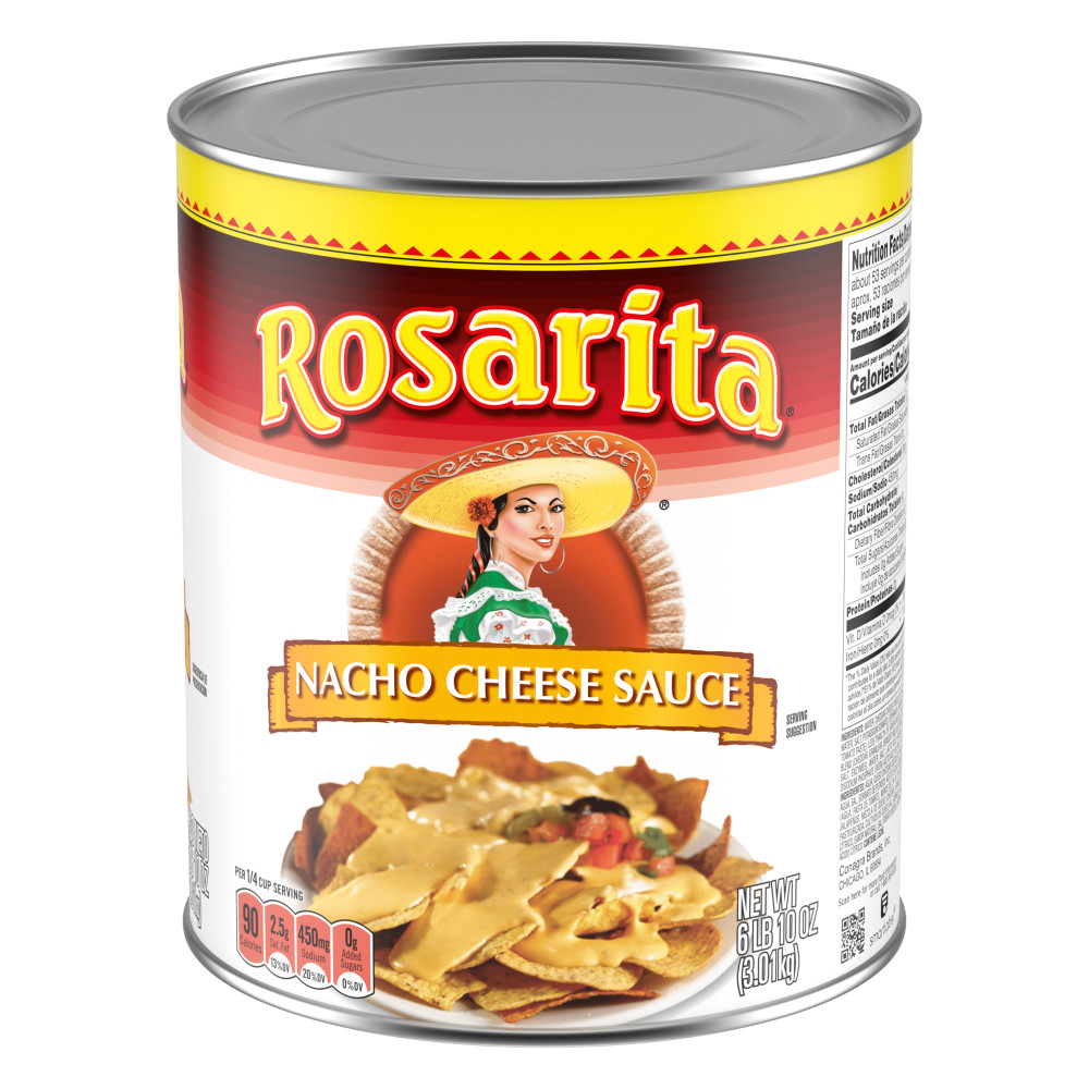 ROSARITA NACHO CHEESE SAUCE 106 OZ CAN