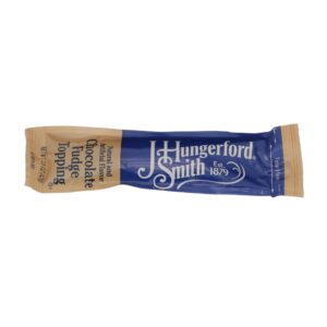 J. HUNGERFORD SMITH SINGLE-SERVE CHOCOLATE FUDGE TOPPING 1.5 OZ PACKETS