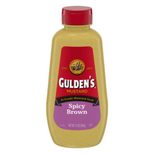 GULDEN’S SPICY BROWN MUSTARD 12 OZ BOTTLE
