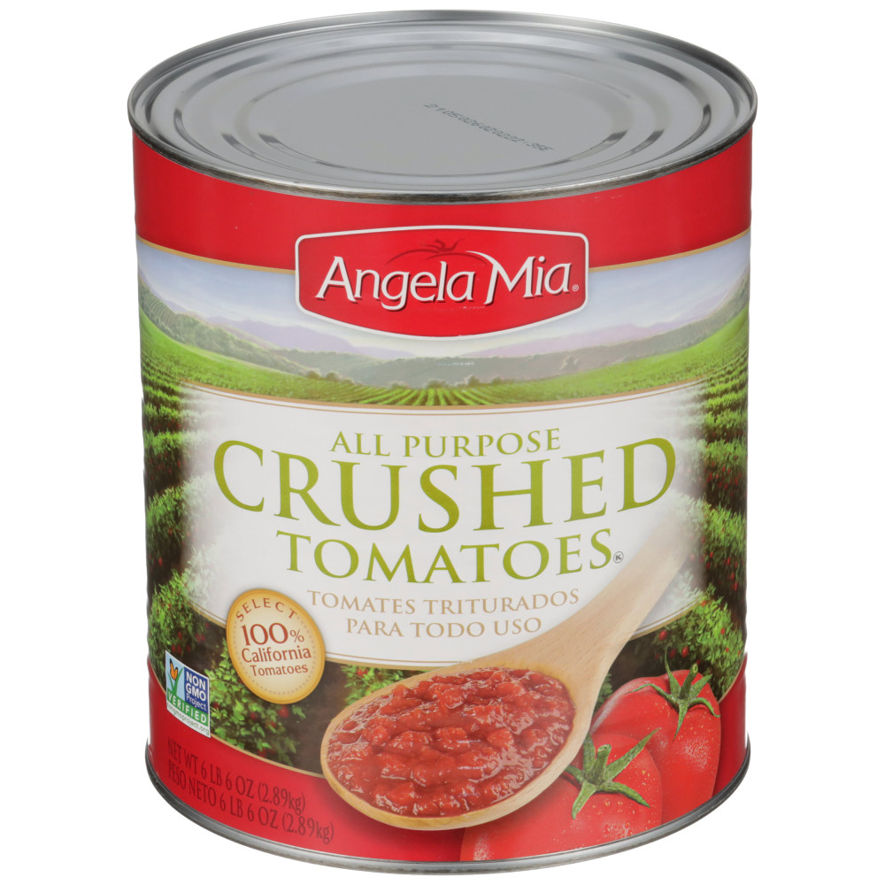ANGELA MIA ALL PURPOSE CRUSHED TOMATOES 102 OZ CAN
