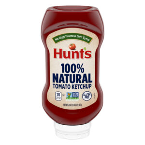 HUNT’S BEST EVER TOMATO KETCHUP 20 OZ SQUEEZE BOTTLE