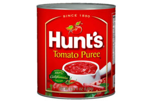 HUNT’S TOMATO PUREE 107 OZ CAN