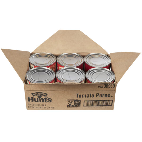 HUNT'S TOMATO PUREE 107 OZ CAN - Image 2