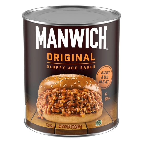 HUNT'S MANWICH ORIGINAL SLOPPY JOE SAUCE 107 OZ CAN