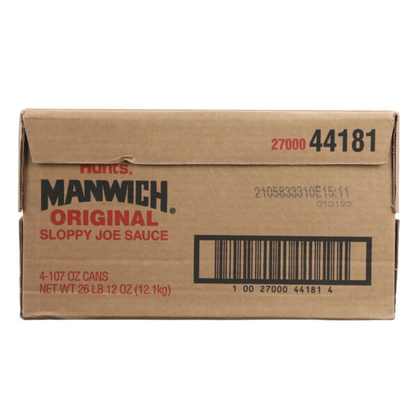 HUNT'S MANWICH ORIGINAL SLOPPY JOE SAUCE 107 OZ CAN - Image 3