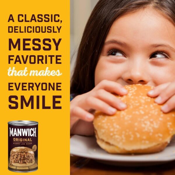 HUNT'S MANWICH ORIGINAL SLOPPY JOE SAUCE 107 OZ CAN - Image 5