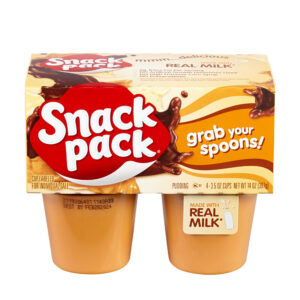 SNACK PACK BUTTERSCOTCH PUDDING 3.5 OZ CUPS
