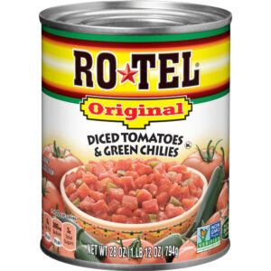 RO*TEL ORIGINAL TOMATOES WITH GREEN CHILIES 28 OZ CAN
