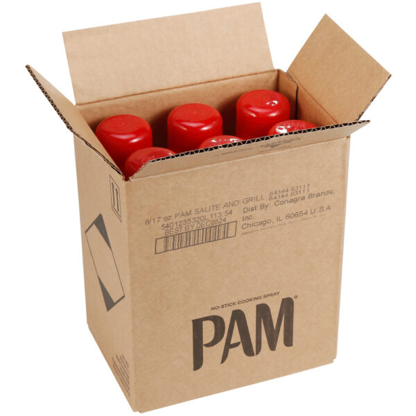 PAM SAUT? & GRILL SPRAY 17 OZ AEROSOL CAN - Image 2