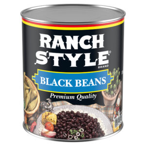 RANCH STYLE BRAND BLACK BEANS 108 OZ CAN