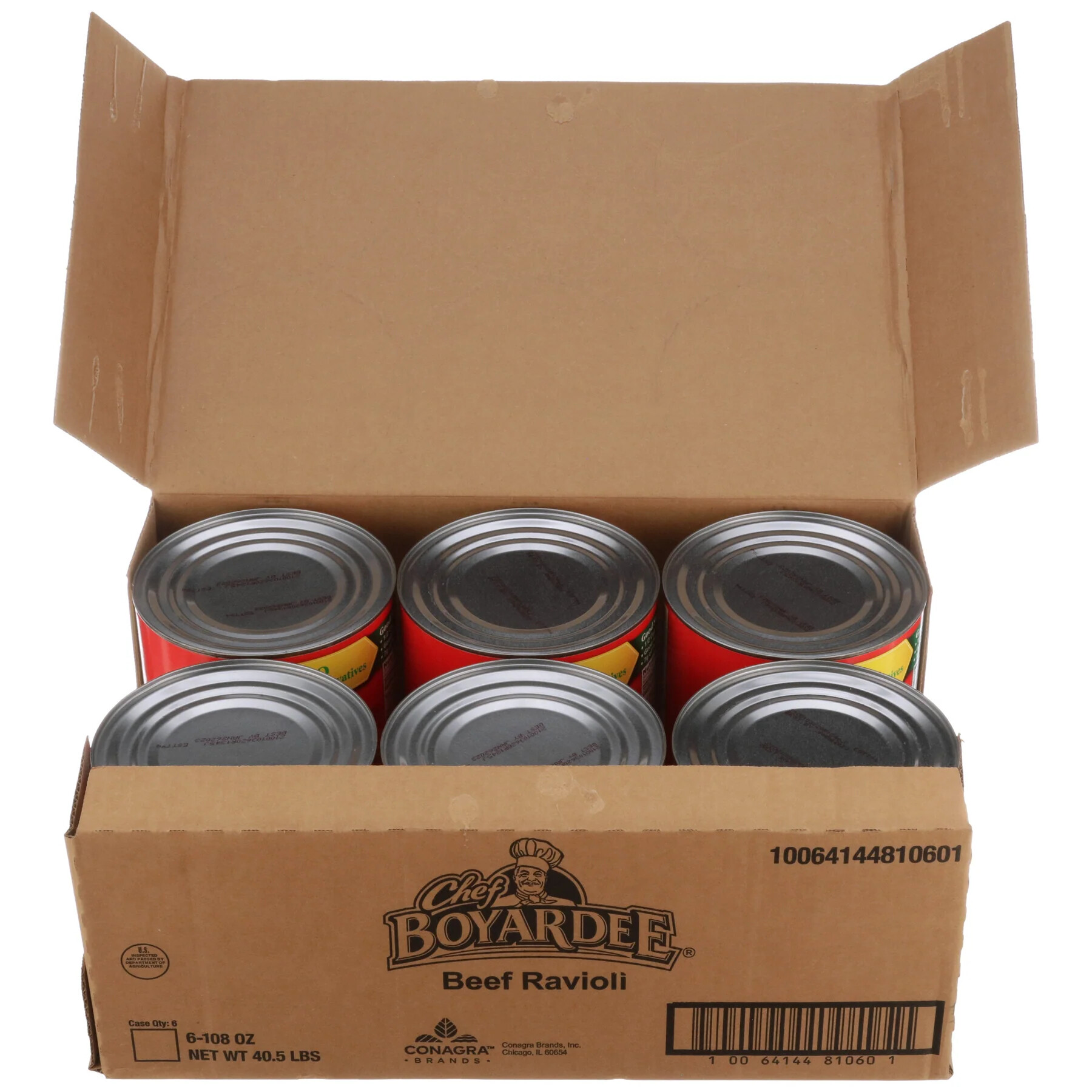 CHEF BOYARDEE BEEF RAVIOLI 108 OZ CAN - Image 3