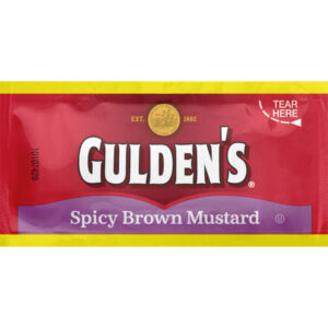 GULDEN’S SPICY BROWN MUSTARD PACKETS  500 COUNT