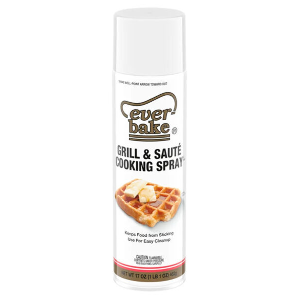 EVERBAKE SAUTE & GRILL SPRAY 17 OZ AEROSOL CAN