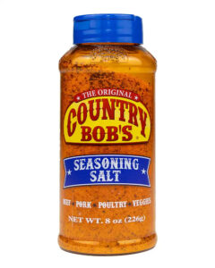 COUNTRY BOB’S SEASONING SALT 8 OZ JAR