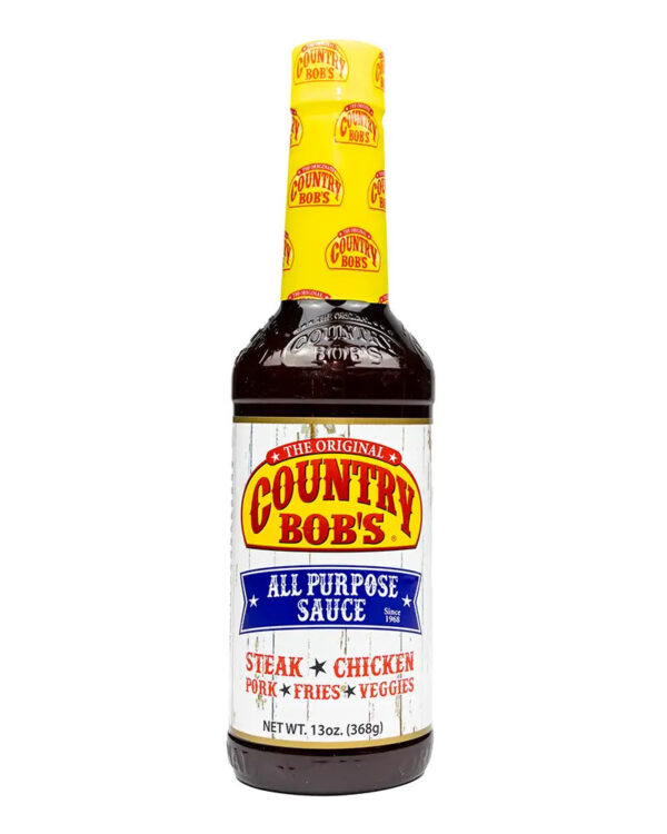 COUNTRY BOB'S ALL PURPOSE SAUCE 13 OZ BOTTLE