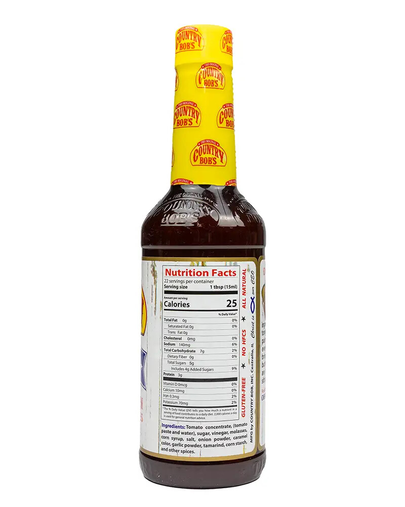 COUNTRY BOB'S ALL PURPOSE SAUCE 13 OZ BOTTLE - Image 2