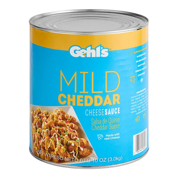 GEHL'S MILD CHEDDAR CHEESE SAUCE #10 CAN