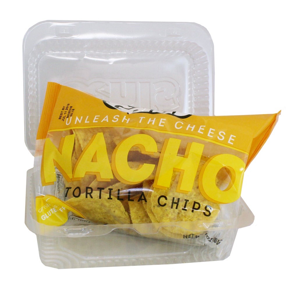 Nacho Chips and Toppings