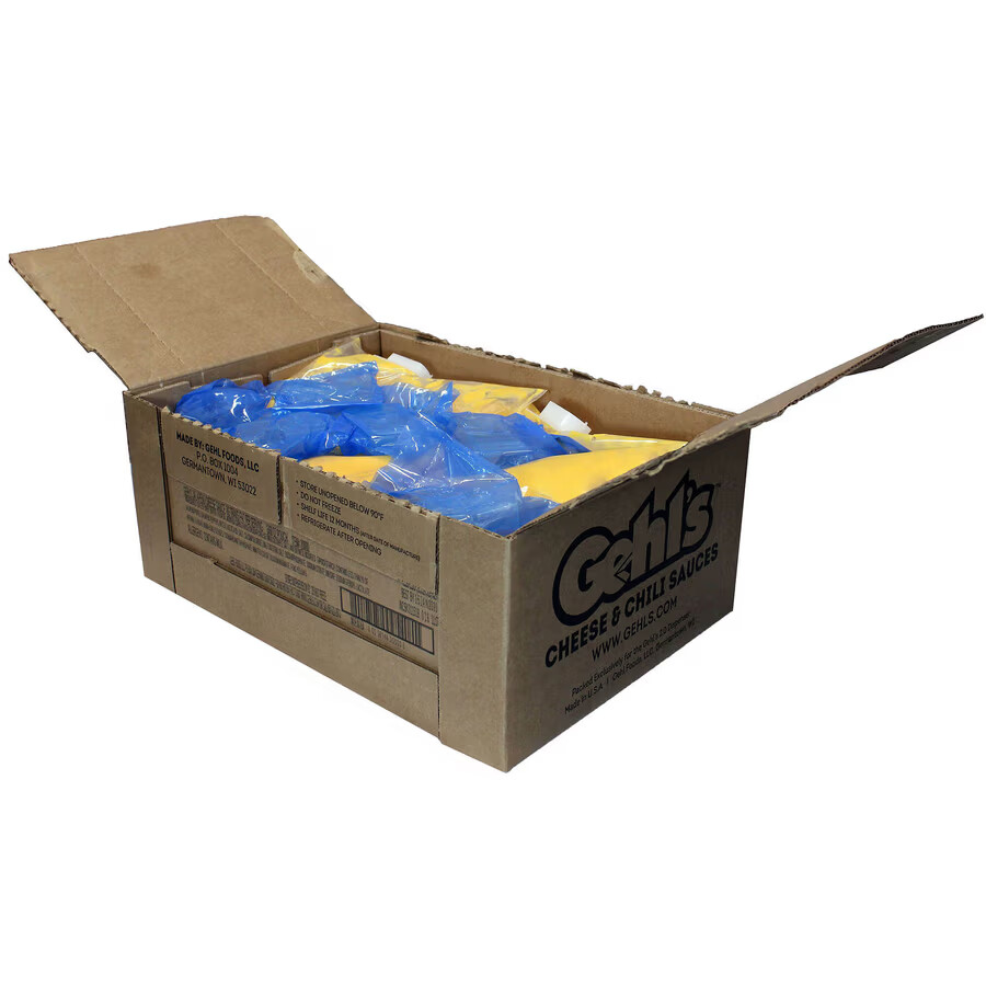 GEHL'S JALAPE?O CHEESE SAUCE WITH 2.0 VALVE 60 OZ BAG - Image 2