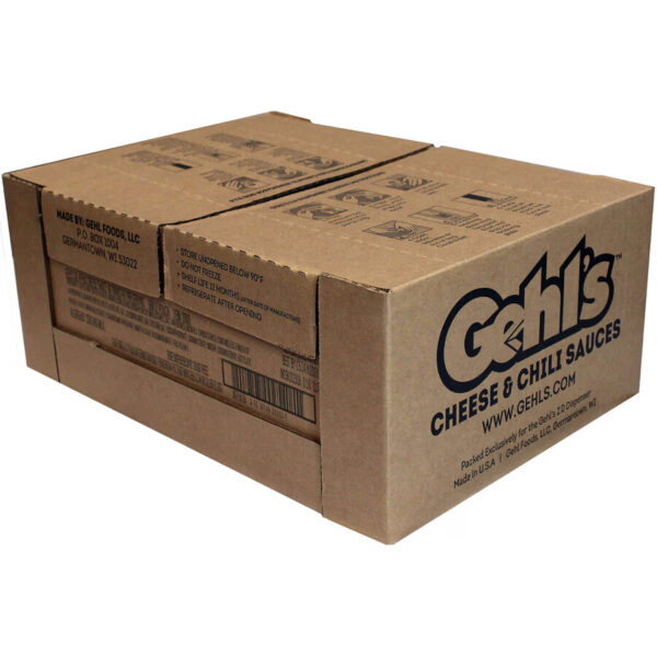 GEHL'S JALAPE?O CHEESE SAUCE WITH 2.0 VALVE 60 OZ BAG - Image 3