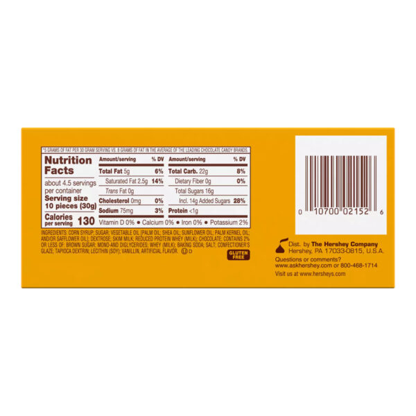 HERSHEY'S MILK DUDS 5 OZ BOX - Image 2