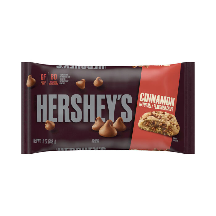 HERSHEY'S CINNAMON BAKING CHIPS 10 OZ BAG