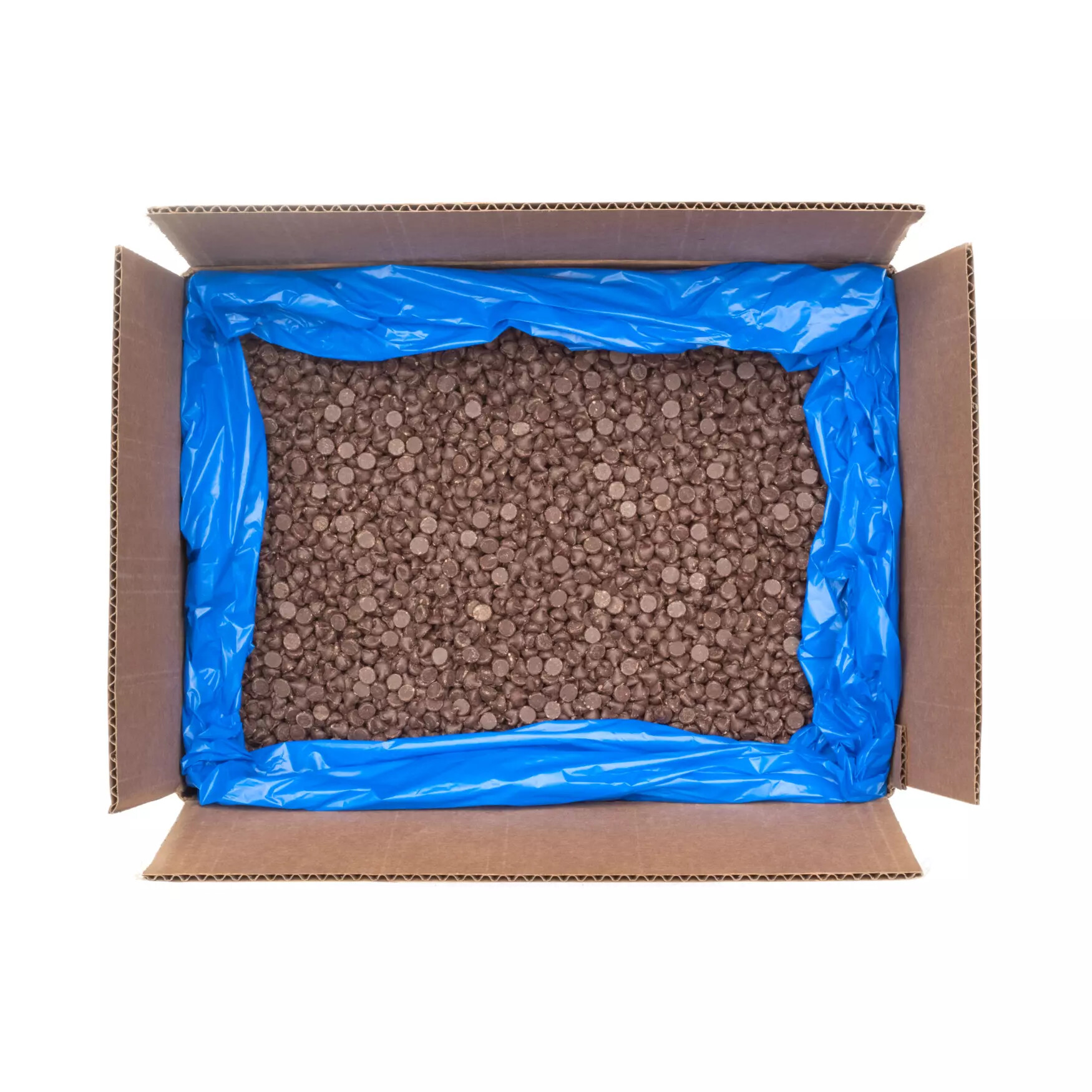 HERSHEY'S SEMI-SWEET MILK CHOCOLATE CHIPS 25 LB CASE