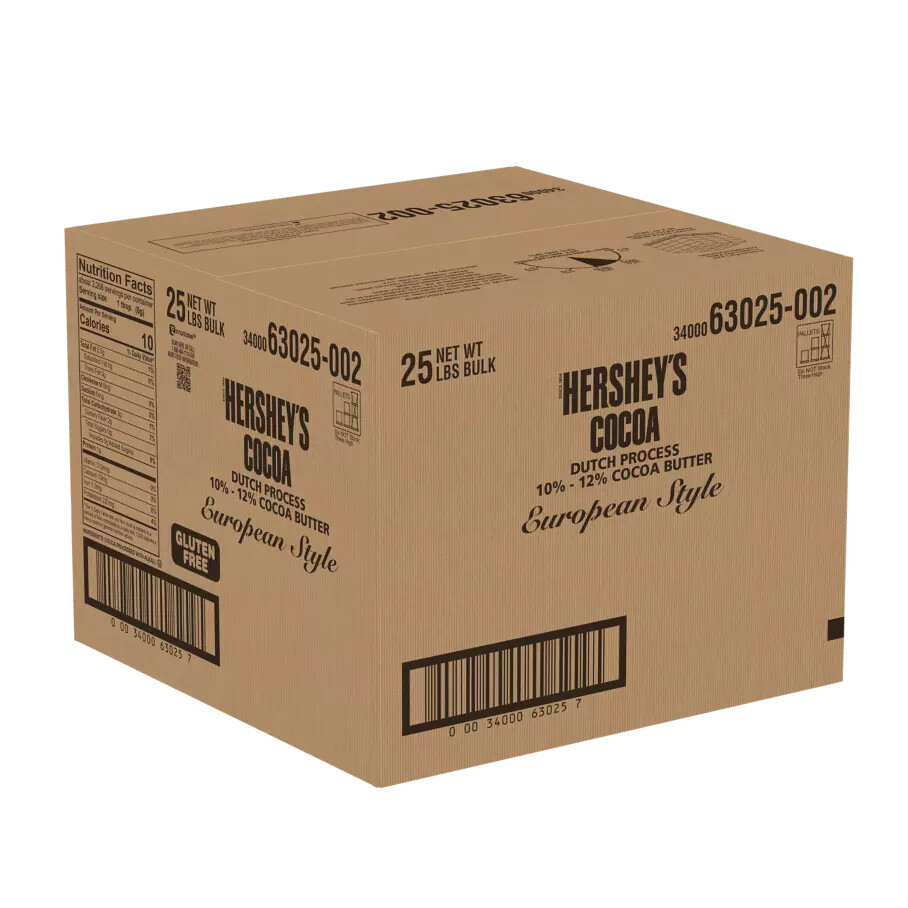 HERSHEY'S NATURAL DUTCH COCOA 25 LB CASE - Image 2